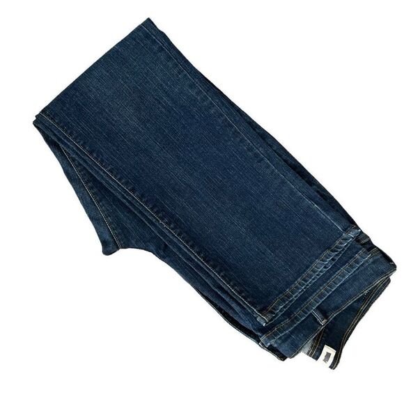 Levi’s Perfectly Slimming 512 Straight Leg Dark Wash Jeans Size 12S - Picture 4 of 7